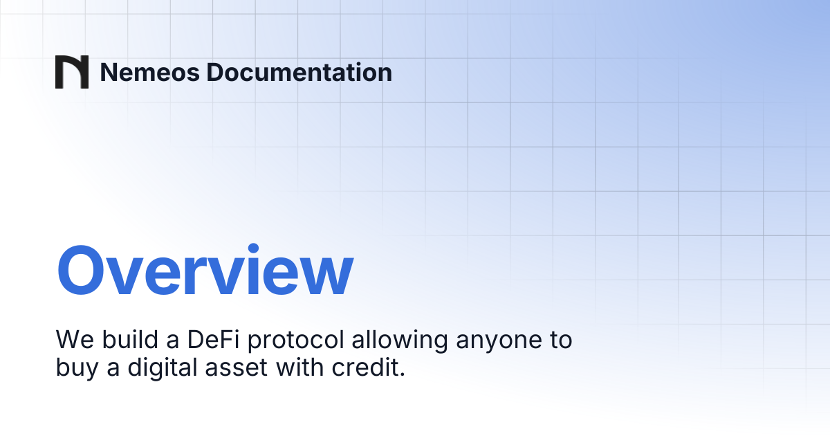 Overview | Nemeos Documentation